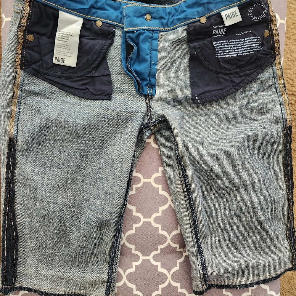 Paige jean shorts. - Picture 4 of 4